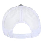 Ahead Brant Linen and Mesh Cap Embroidery - Black-White - View 5