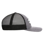 Ahead Brant Linen and Mesh Cap Embroidery - Carbon/Black - View 2