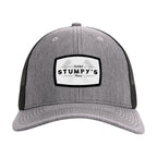 Ahead Brant Linen and Mesh Cap Embroidery - Carbon/Black - View 4
