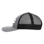 Ahead Brant Linen and Mesh Cap Embroidery - Charcoal Linen/Black - View 3