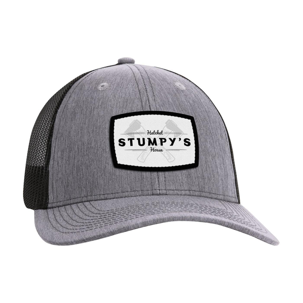 Ahead Brant Linen and Mesh Cap Transfer - Carbon/Black - View 1