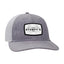 Ahead Brant Linen and Mesh Cap Transfer - Carbon Linen/White - View 1