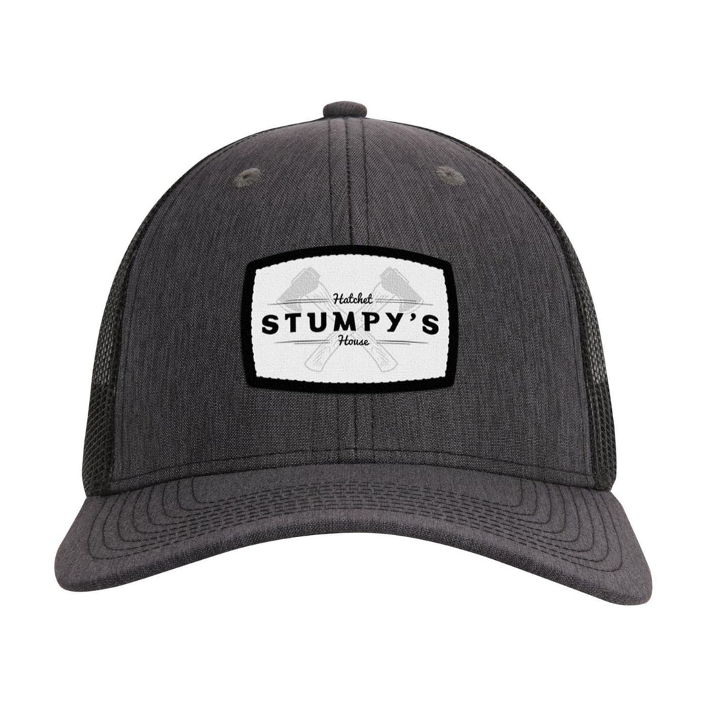 Ahead Brant Linen and Mesh Cap Transfer - Charcoal Linen/Black - View 4