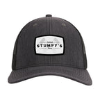 Ahead Brant Linen and Mesh Cap Transfer - Charcoal Linen/Black - View 4