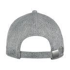 Ahead Chester Heathered Cap with Metal Clasp Embroidery - Grey Heather - View 5