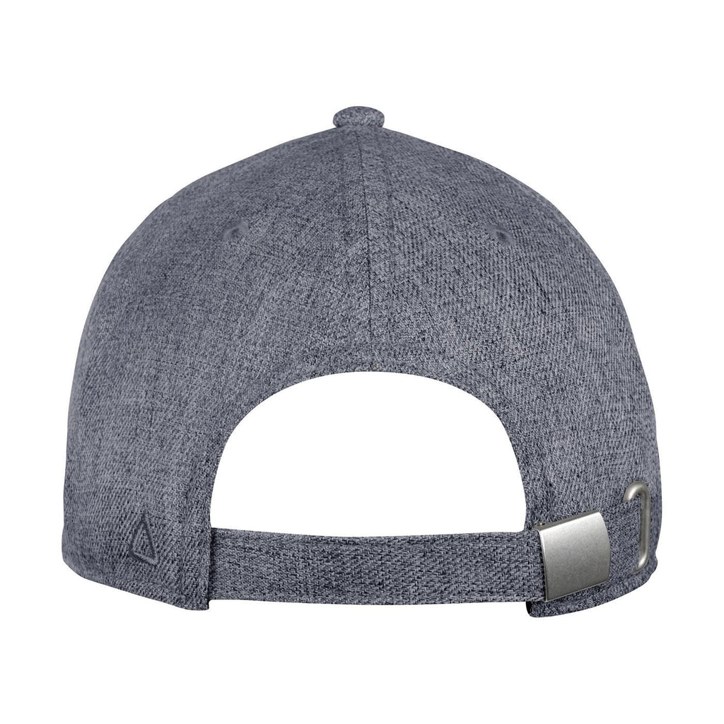 Ahead Chester Heathered Cap with Metal Clasp Transfer - Blue Heather - View 6