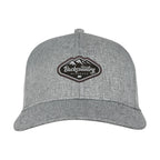 Ahead Chester Heathered Cap with Metal Clasp Transfer - Grey Heather - View 2