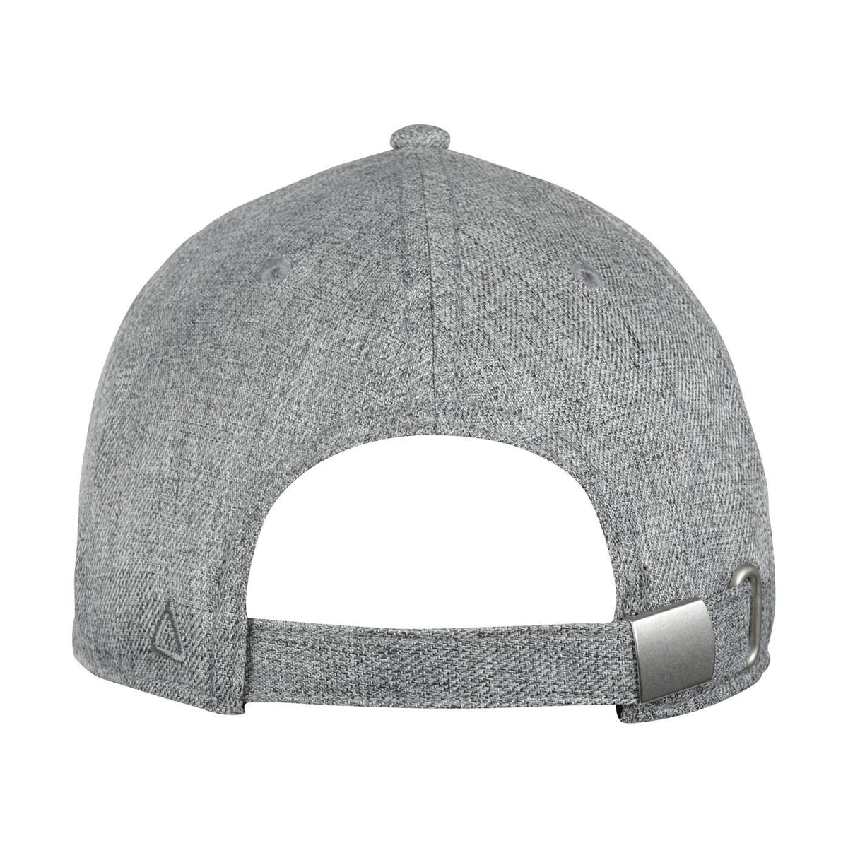 Ahead Chester Heathered Cap with Metal Clasp Transfer - Grey Heather - View 5