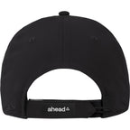 Ahead Frio Stretch Performance Cap, Unstructured Embroidery - Black - View 5