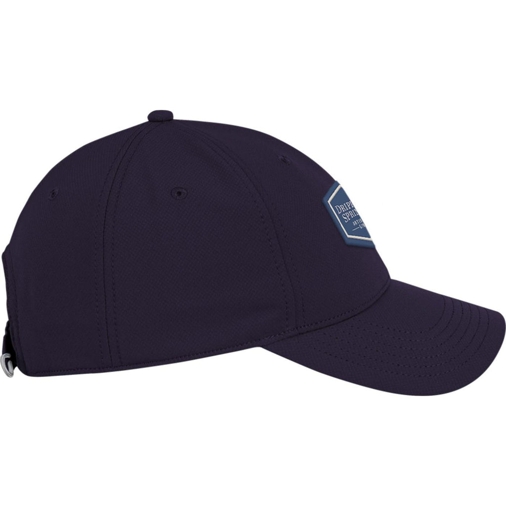 Ahead Frio Stretch Performance Cap, Unstructured Embroidery - Navy - View 3
