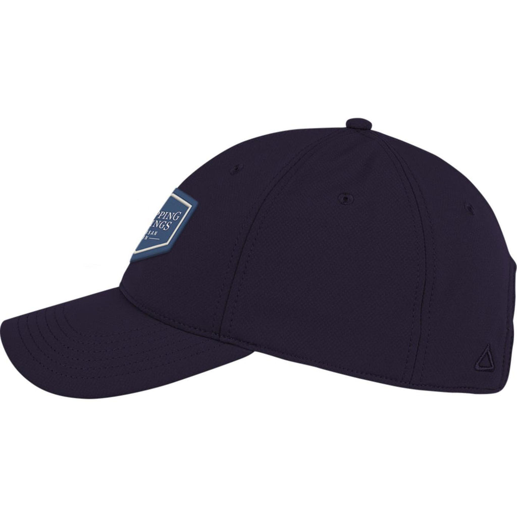 Ahead Frio Stretch Performance Cap, Unstructured Embroidery - Navy - View 4