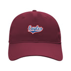 Ahead Frio Stretch Performance Cap, Unstructured Embroidery - University Bordeaux Red - View 2
