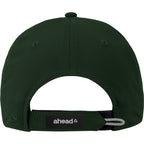 Ahead Frio Stretch Performance Cap, Unstructured Embroidery - University Hunter Green - View 5