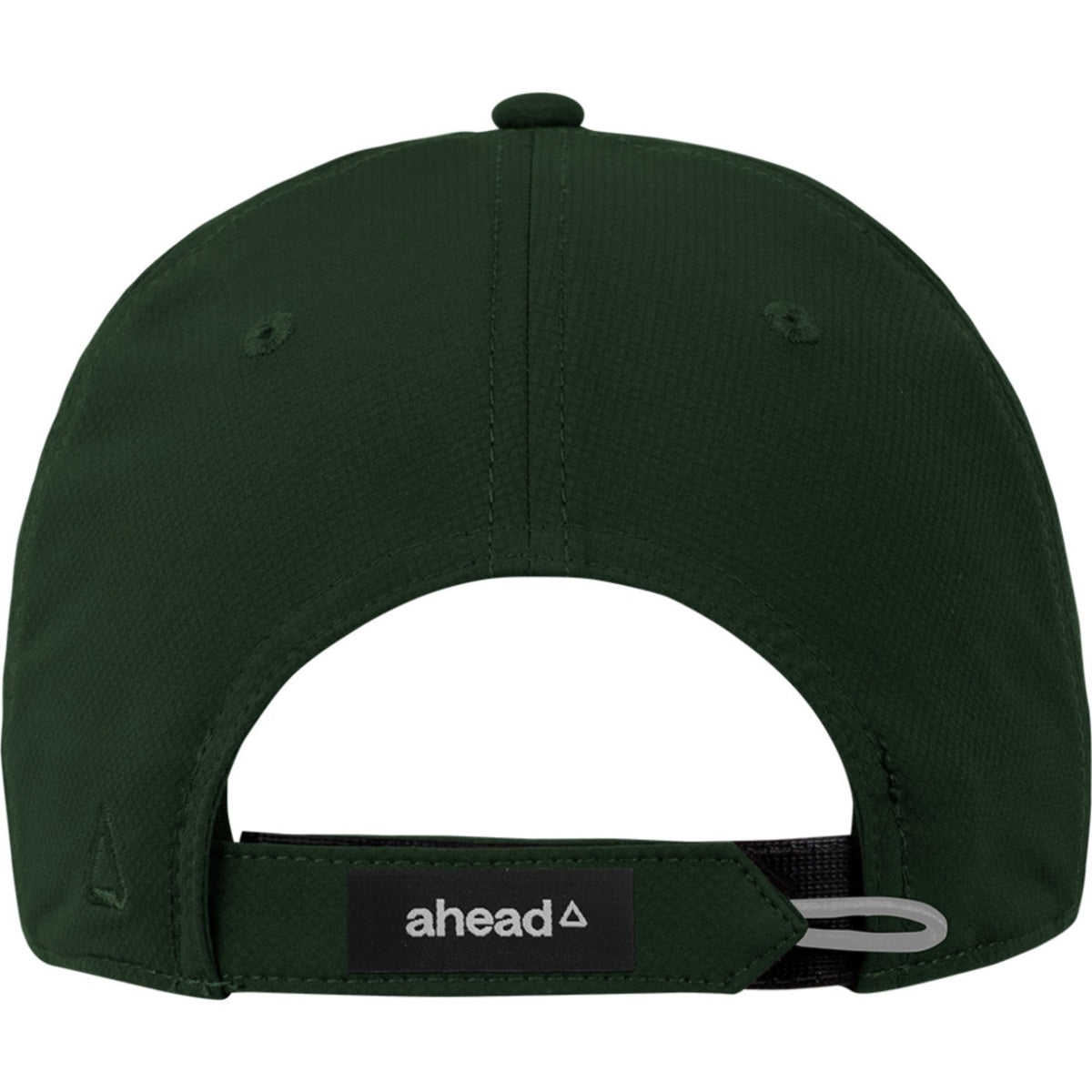 Ahead Frio Stretch Performance Cap, Unstructured Embroidery - University Hunter Green - View 5