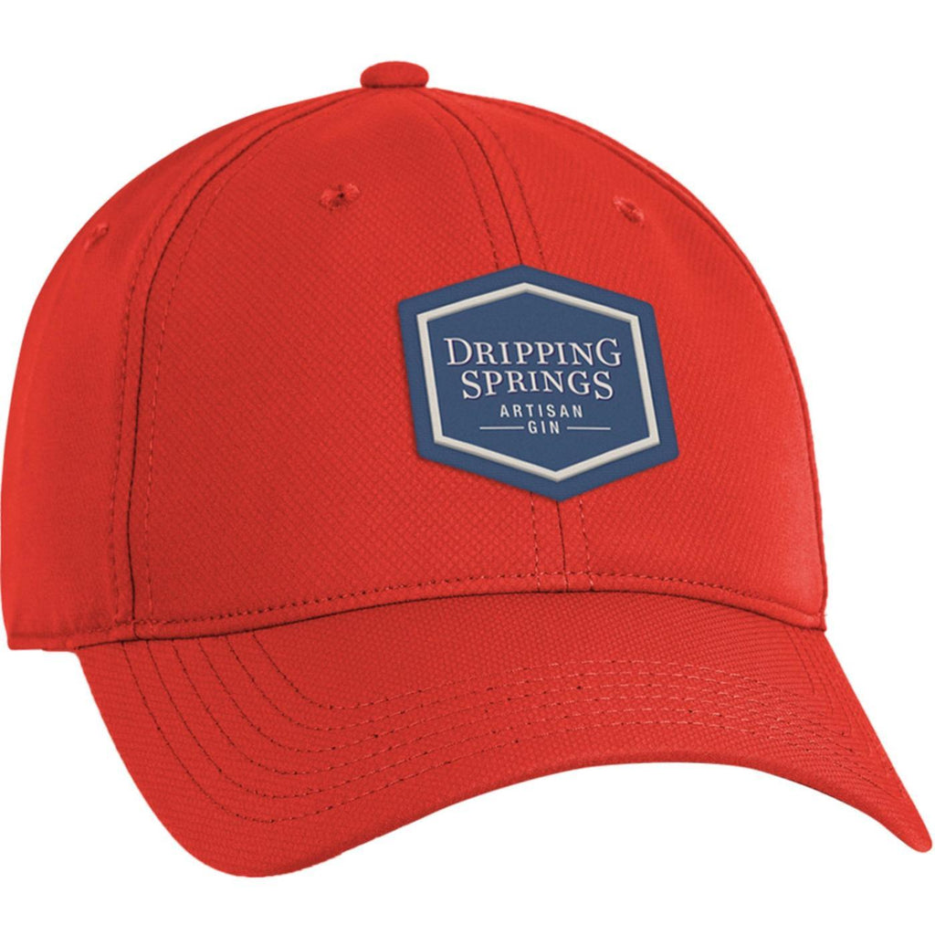 Ahead Frio Stretch Performance Cap, Unstructured Embroidery - University Red - View 1