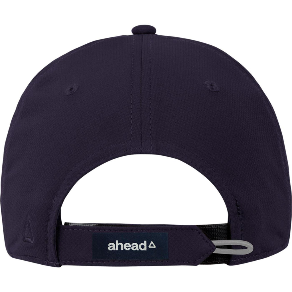 Ahead Frio Stretch Performance Cap, Unstructured Transfer - Navy - View 5