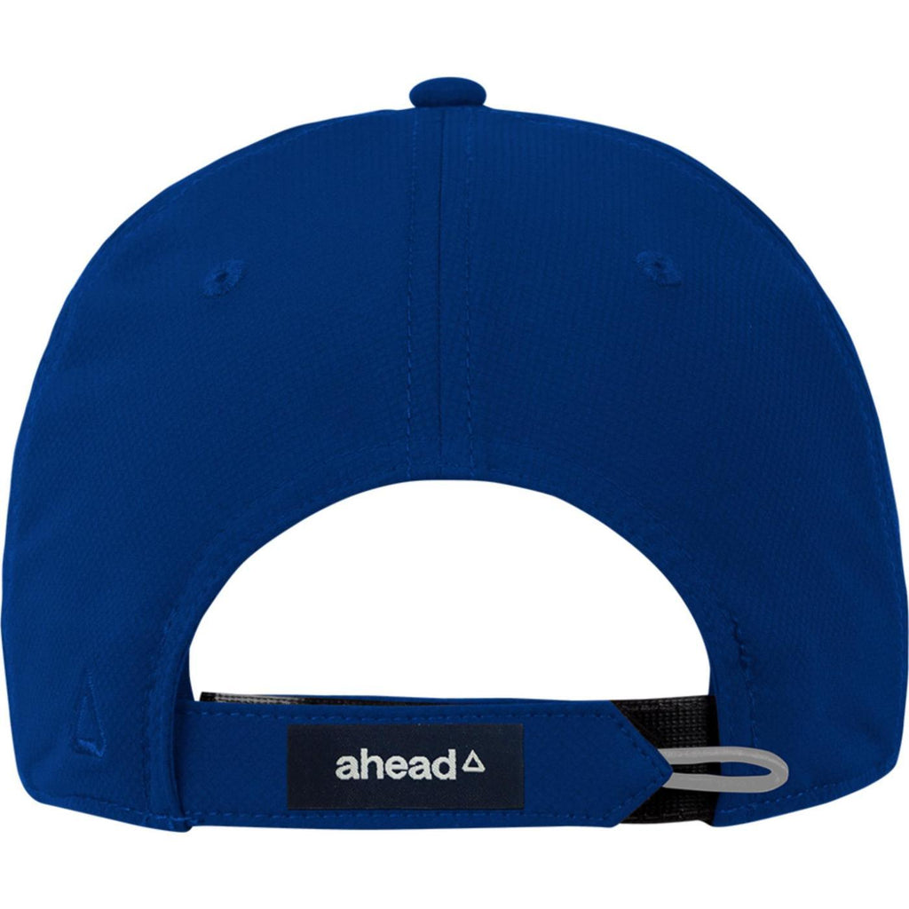Ahead Frio Stretch Performance Cap, Unstructured Transfer - University Tour Blue - View 5
