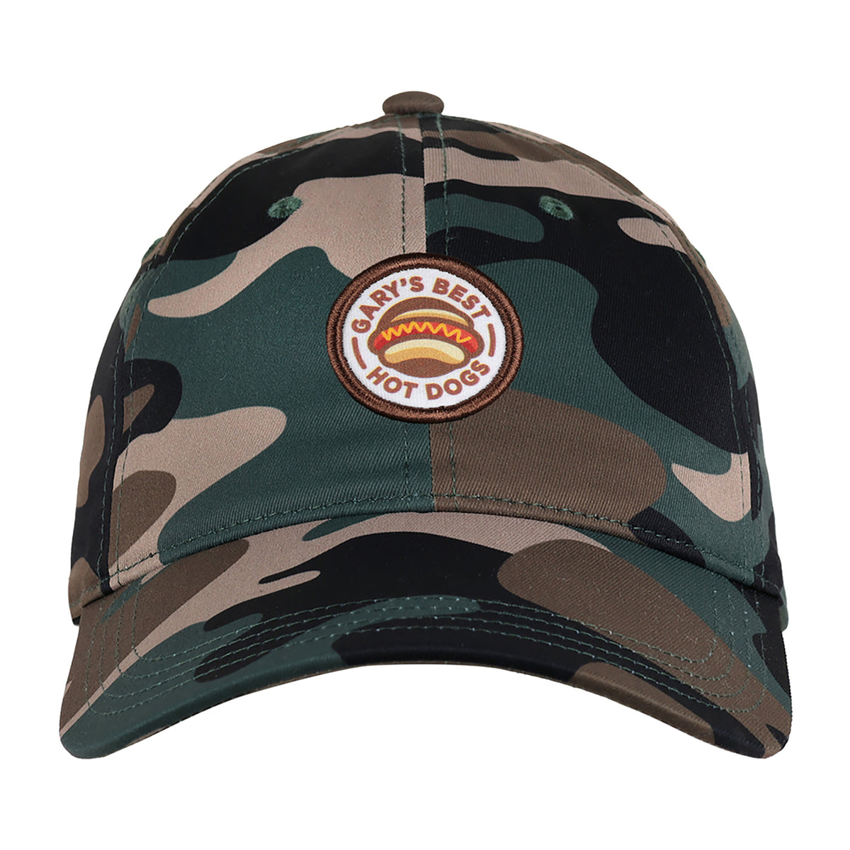 Ahead Gomer Camo Cap, Unstructured Embroidery - Green Camo - View 4