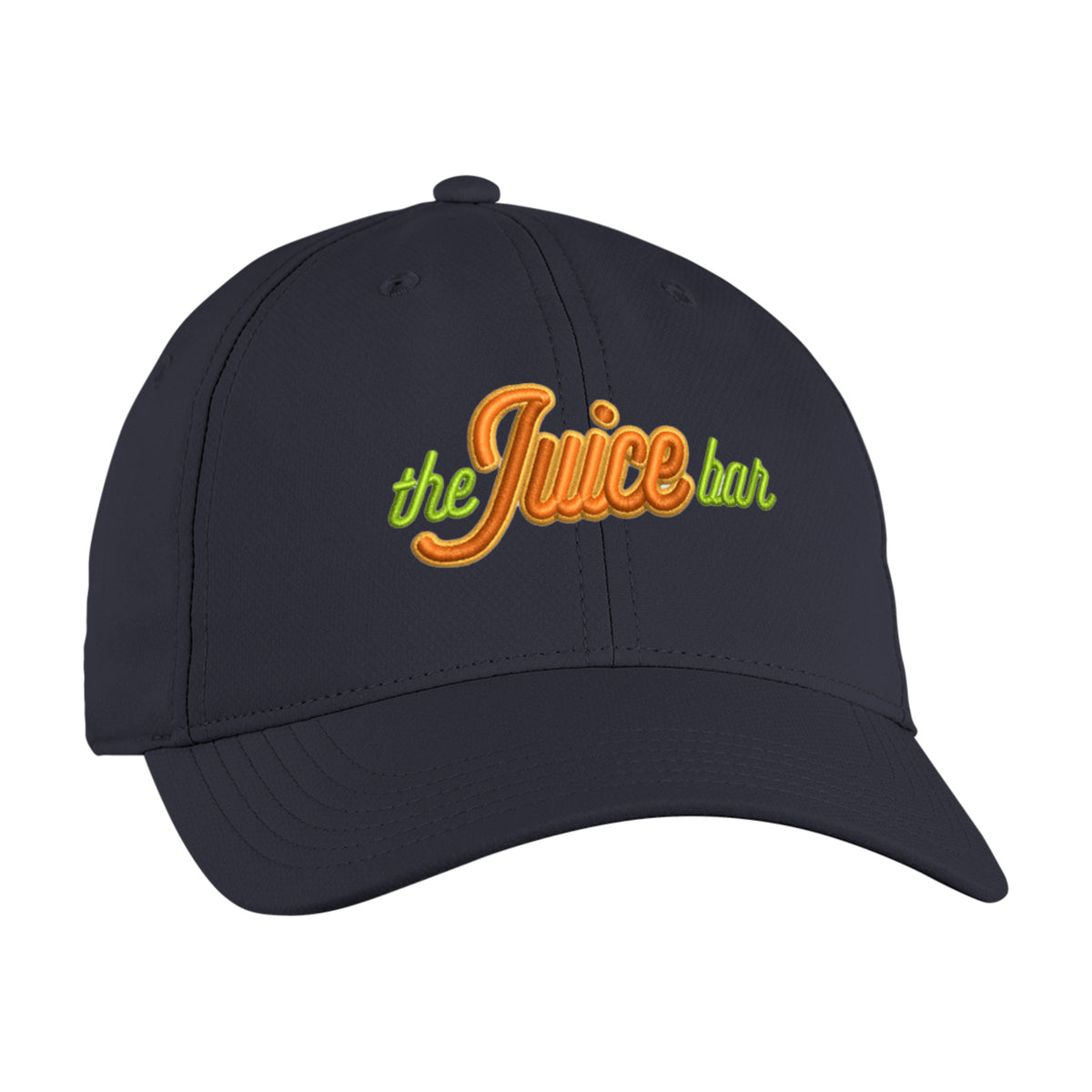 Ahead Kyla Ponytail Performance Cap for Women Embroidery - Navy - View 1