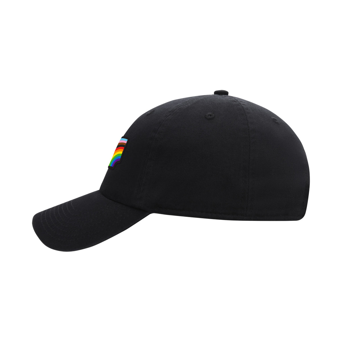 Ahead Largo Washed Twill Dad Cap Embroidery - Black - View 3