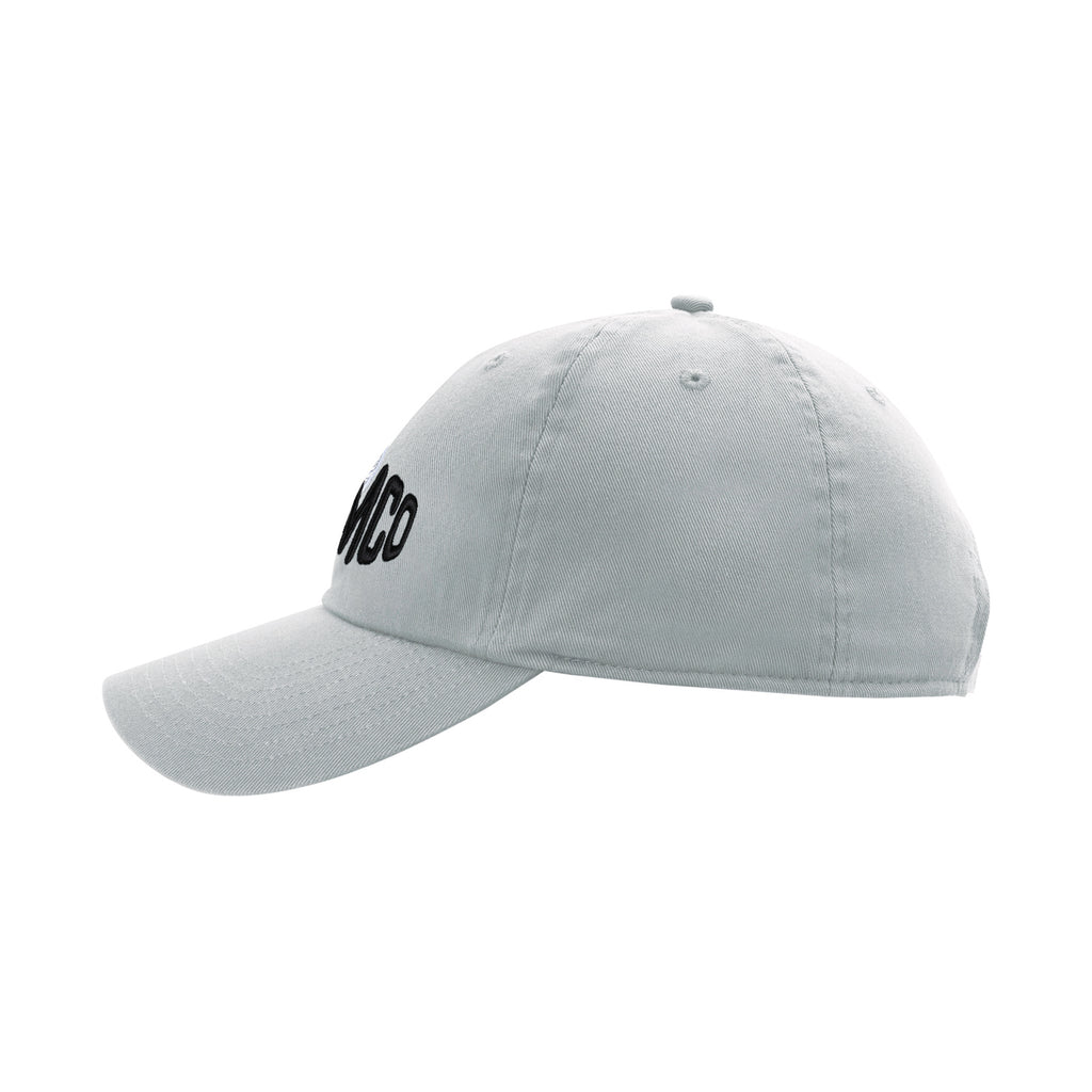 Ahead Largo Washed Twill Dad Cap Embroidery - Carbon - View 3