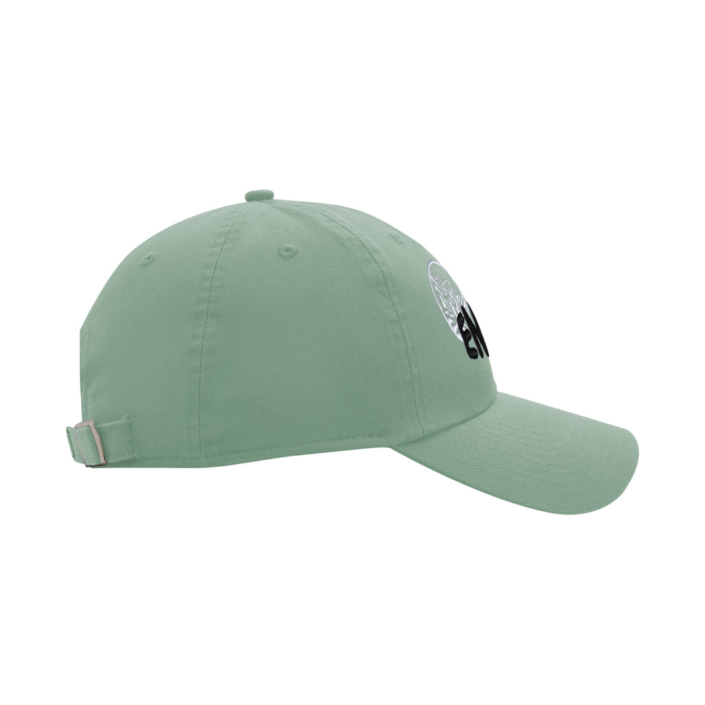 Ahead Largo Washed Twill Dad Cap Embroidery - Coastal Green - View 2