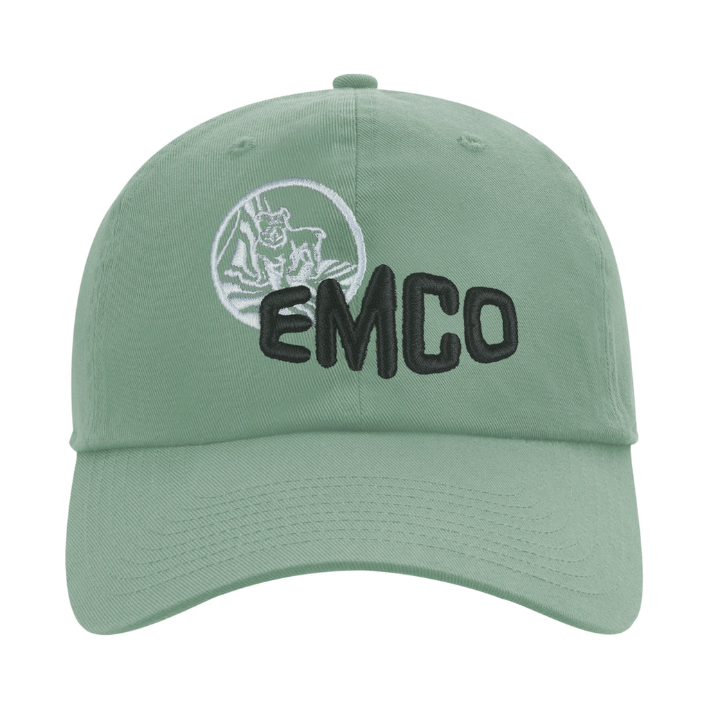 Ahead Largo Washed Twill Dad Cap Embroidery - Coastal Green - View 4