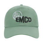 Ahead Largo Washed Twill Dad Cap Embroidery - Coastal Green - View 4
