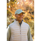 Ahead Largo Washed Twill Dad Cap Embroidery - Coastal Green - View 6