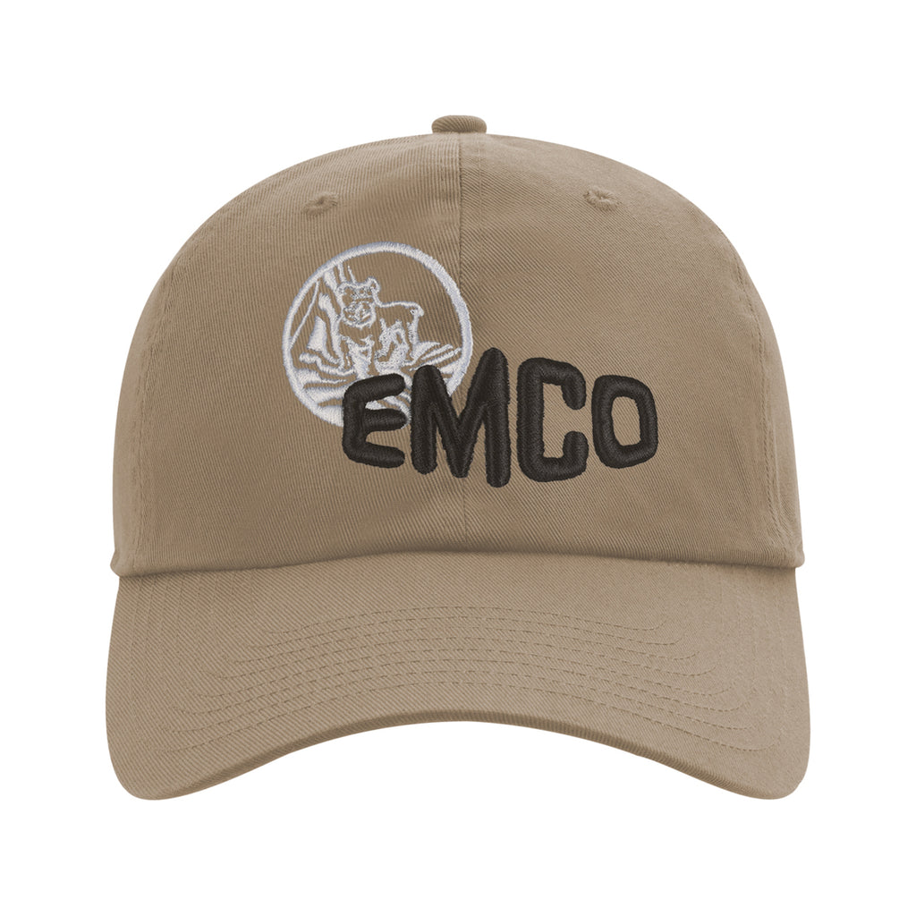 Ahead Largo Washed Twill Dad Cap Embroidery - Khaki - View 4