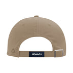 Ahead Largo Washed Twill Dad Cap Embroidery - Khaki - View 5