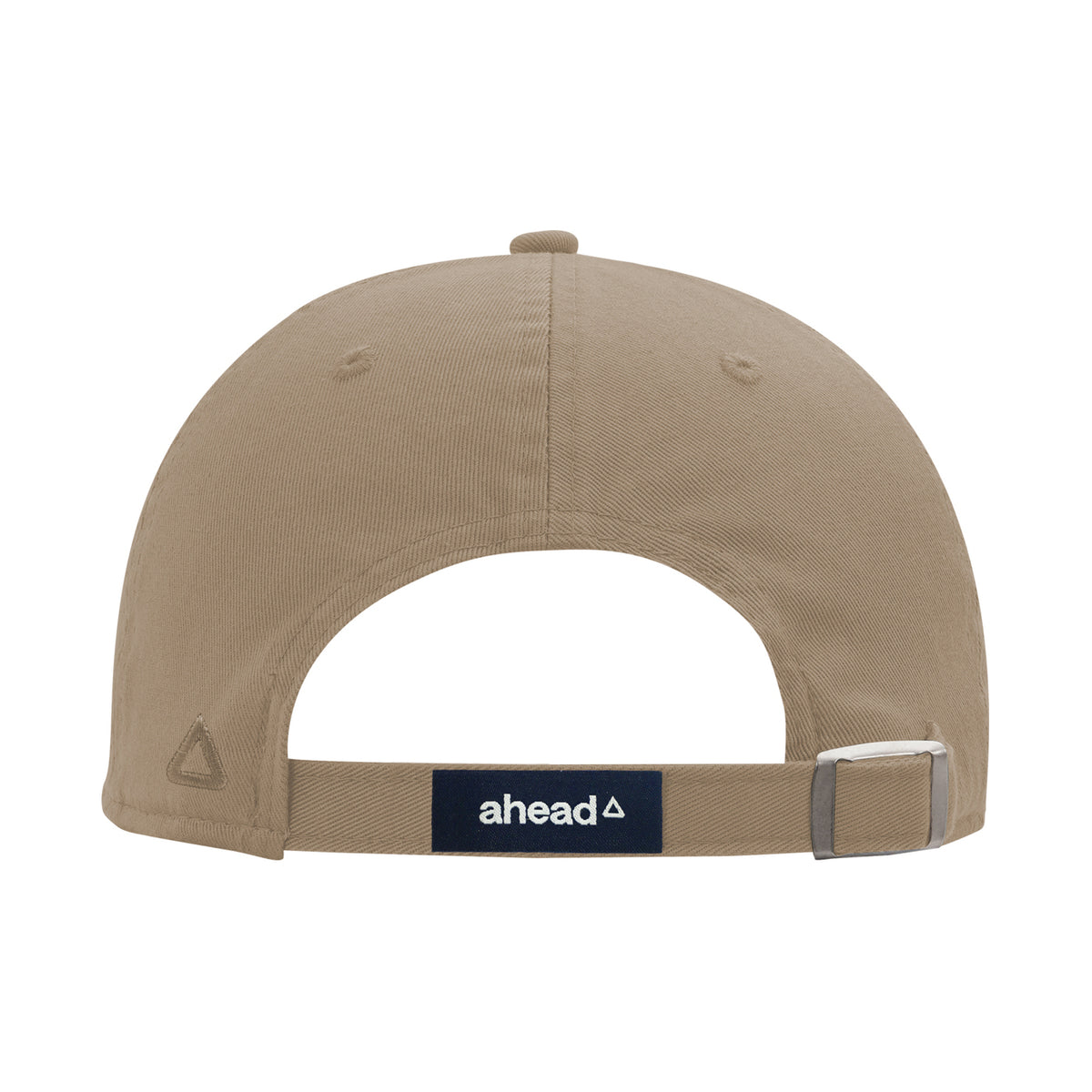 Ahead Largo Washed Twill Dad Cap Embroidery - Khaki - View 5