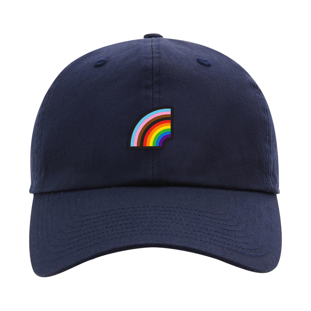 Ahead Largo Washed Twill Dad Cap Embroidery - Nautical Navy - View 4