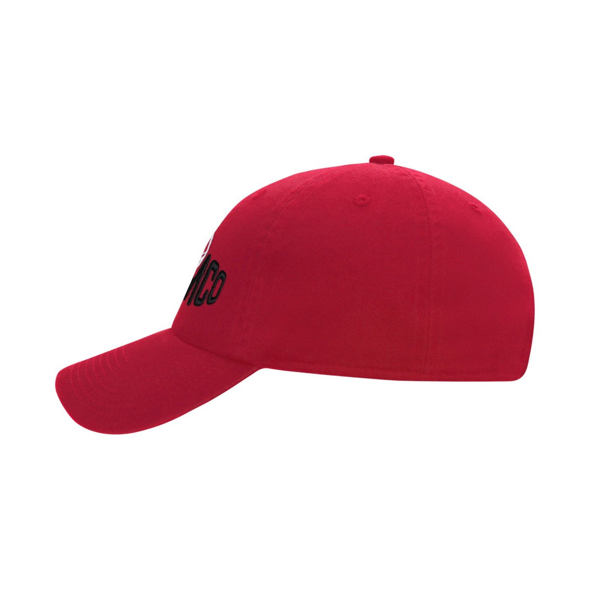 Ahead Largo Washed Twill Dad Cap Embroidery - University Cardinal - View 3