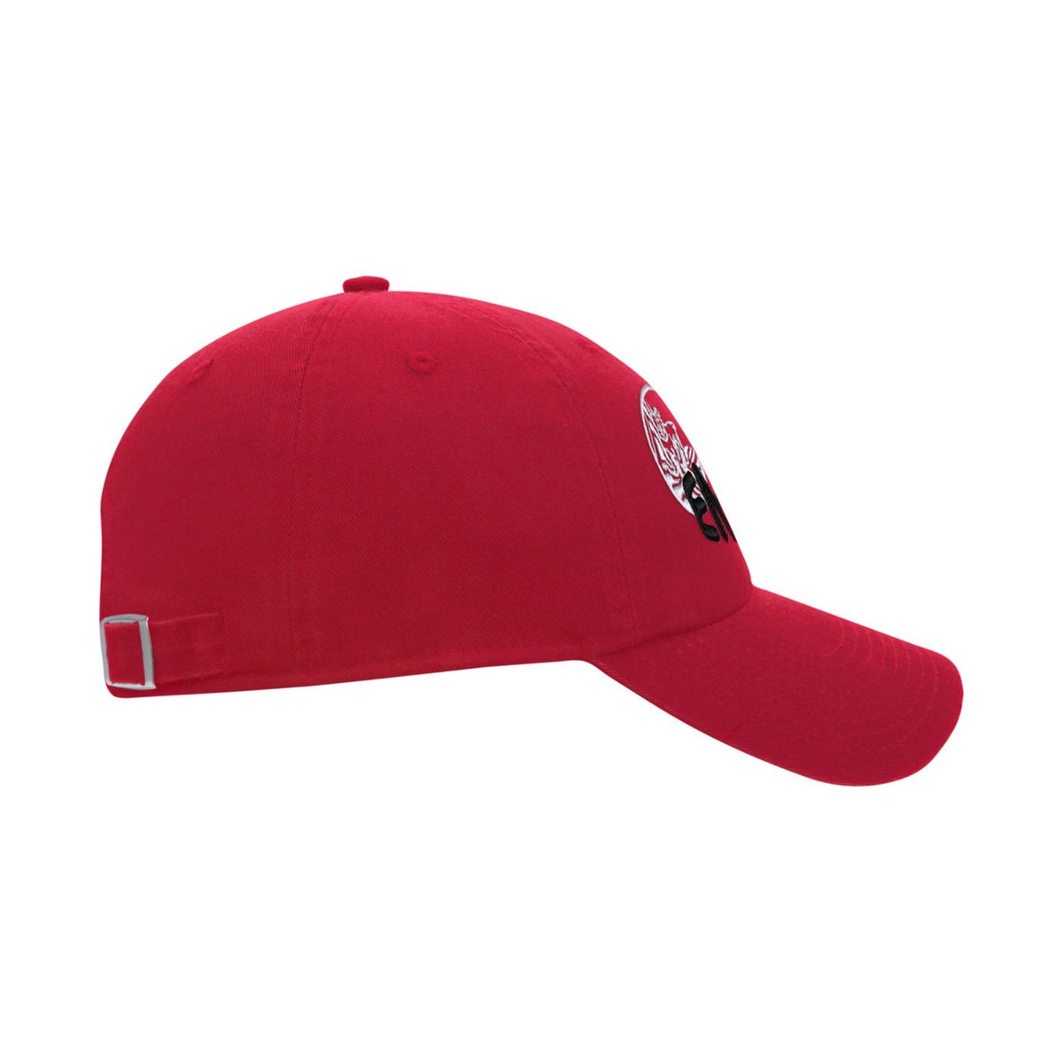 Ahead Largo Washed Twill Dad Cap Embroidery - University Cardinal - View 4