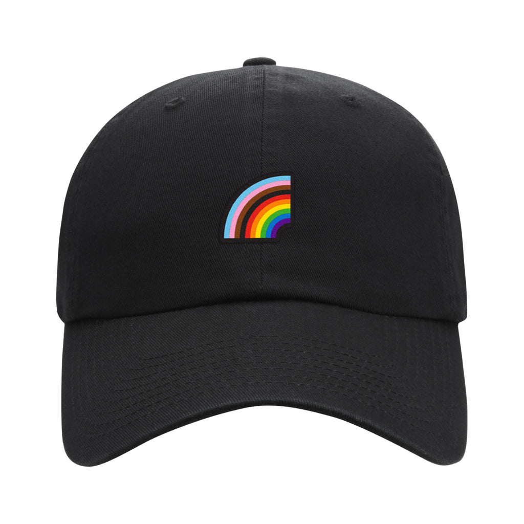 Ahead Largo Washed Twill Dad Cap Transfer - Black - View 4