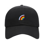 Ahead Largo Washed Twill Dad Cap Transfer - Black - View 4
