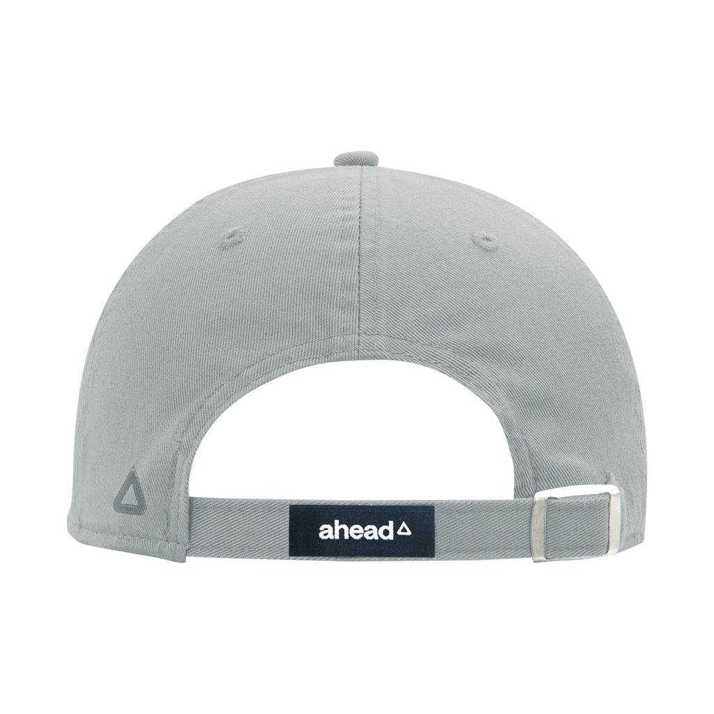 Ahead Largo Washed Twill Dad Cap Transfer - Carbon - View 5