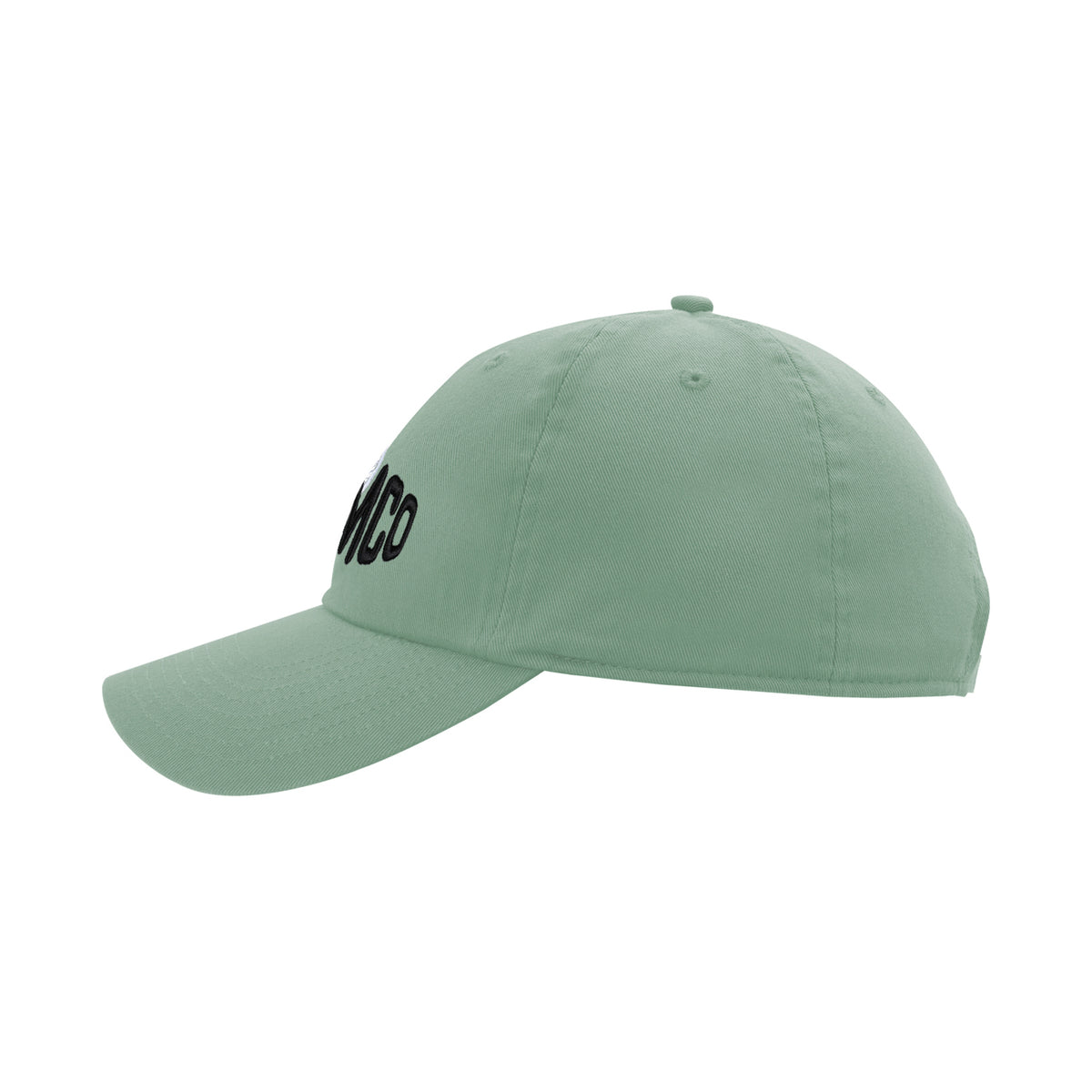 Ahead Largo Washed Twill Dad Cap Transfer - Coastal Green - View 3