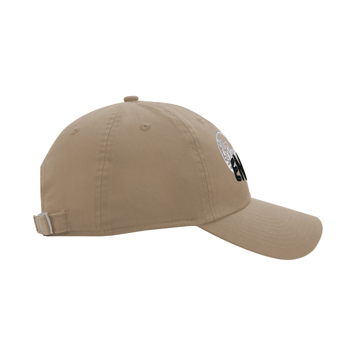 Ahead Largo Washed Twill Dad Cap Transfer - Khaki - View 2