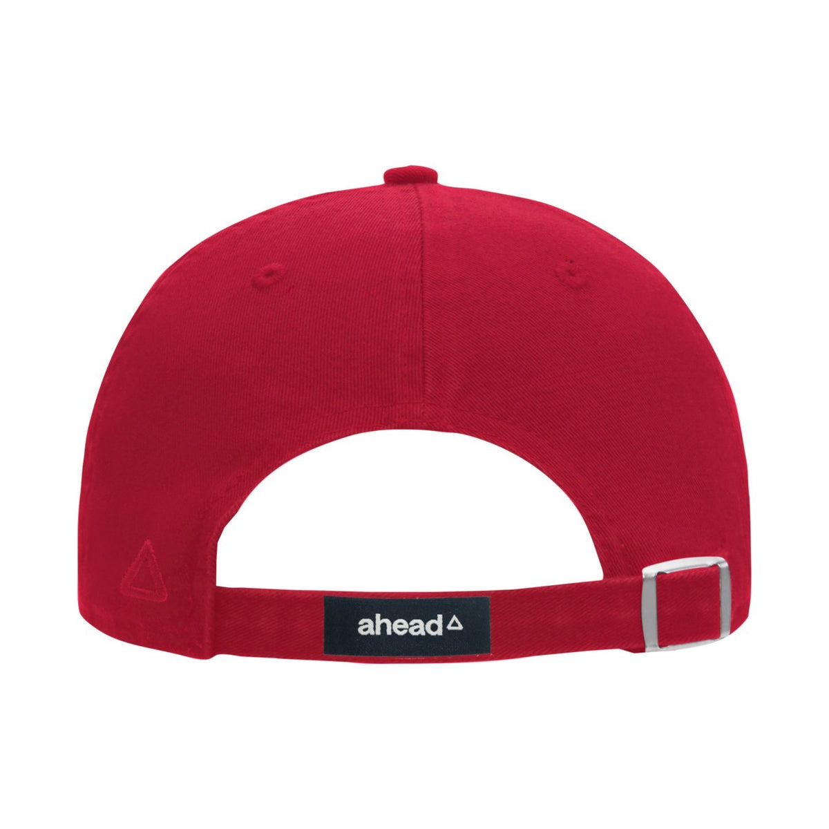 Ahead Largo Washed Twill Dad Cap Transfer - University Cardinal - View 5