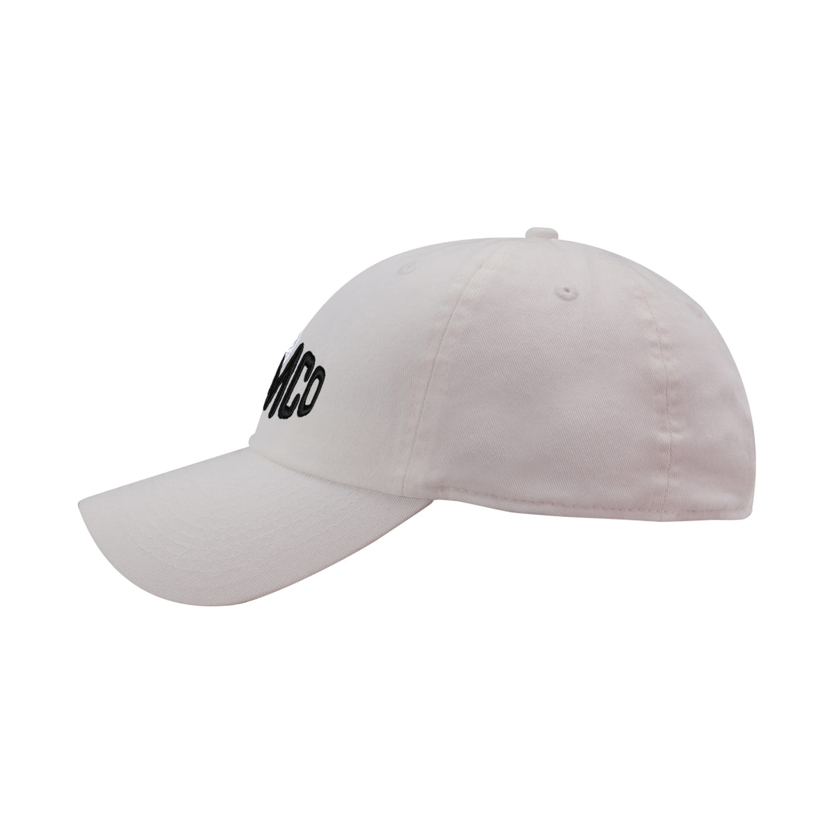 Ahead Largo Washed Twill Dad Cap Transfer - White - View 3