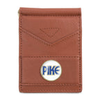 Ahead Leather Folding Wallet with Money Clip Full Color - Brown - View 1