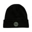 Ahead Newfoundland Fleece Lined Beanie with Cuff Embroidery - Black - View 1
