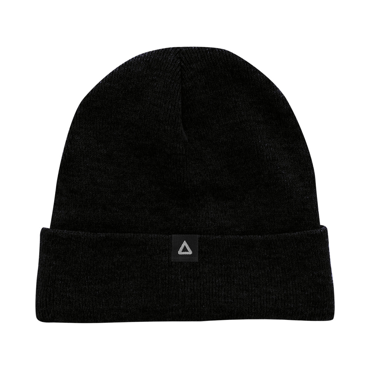 Ahead Newfoundland Fleece Lined Beanie with Cuff Embroidery - Black - View 2