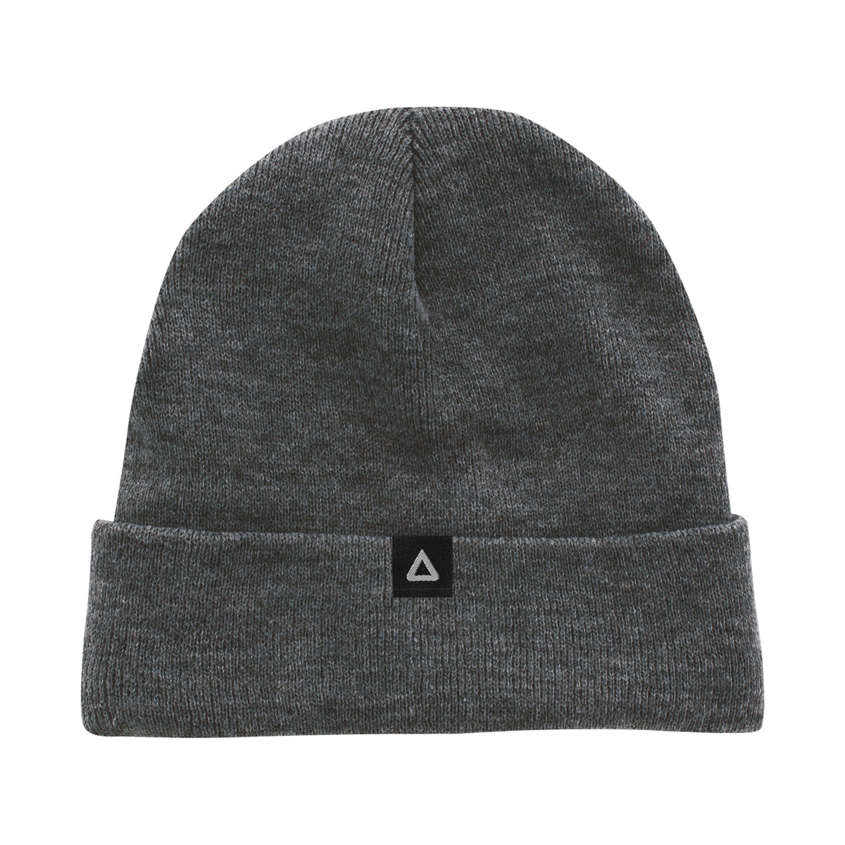 Ahead Newfoundland Fleece Lined Beanie with Cuff Embroidery - Charcoal Heather - View 2