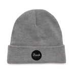 Ahead Newfoundland Fleece Lined Beanie with Cuff Embroidery - Grey Heather - View 1