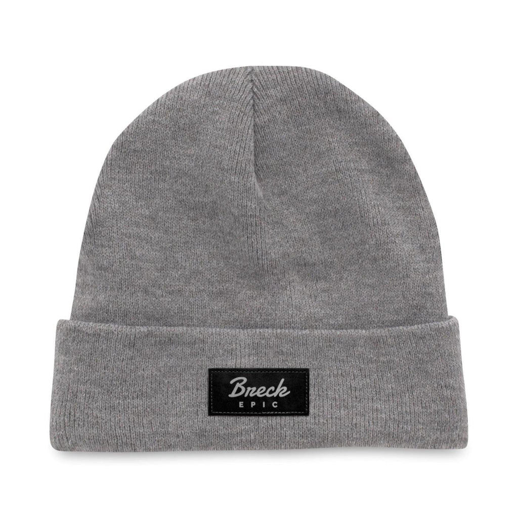 Ahead Newfoundland Fleece Lined Beanie with Cuff Embroidery - Grey Heather - View 2
