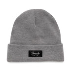 Ahead Newfoundland Fleece Lined Beanie with Cuff Embroidery - Grey Heather - View 2