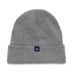 Ahead Newfoundland Fleece Lined Beanie with Cuff Embroidery - Grey Heather - View 3